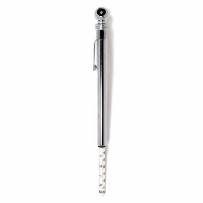 Chrome Pocket Pencil Air Gauge 10-75 PSI