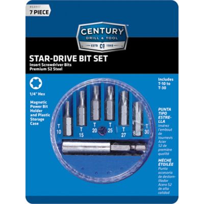 7Pc. Star Drive Bit-Pack