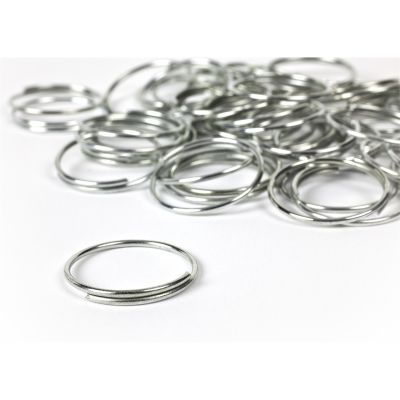 Petoskey Plastics Metal Key Rings, 250 ct.