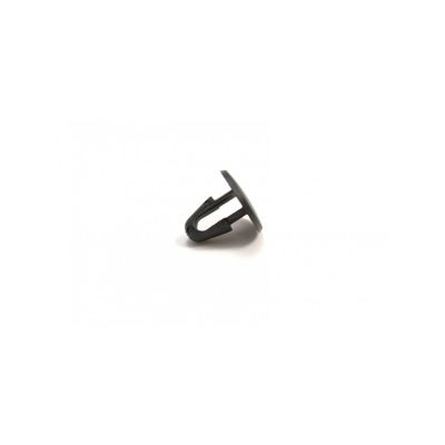 Black Nylon Retaining Clip; Head Diameter 13mm (25/Bag)