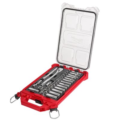 PACKOUT Tray for 3/8" Drive 32 Pc. Metric Ratchet and Socket Set