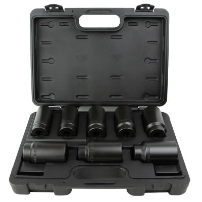 Cal-Van Tools 8-Piece 6-Point Axle Nut Socket Set