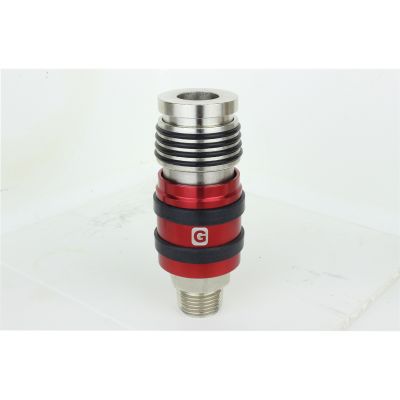 Pack of 5 Safety Exhaust Coupler, 1/2" Body, 1/2" MNPT
