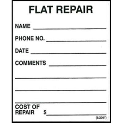 Repair Labels for Flat Tire (200 ct.)