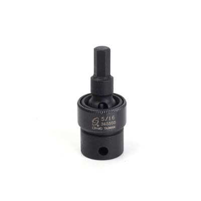 3/8" Drive 5/16" Univ. Hex Drive Impact Socket