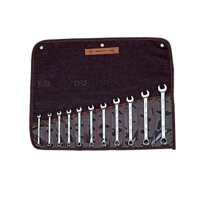 11pc 12pt. Metric Full Polished Comb Wrench Set