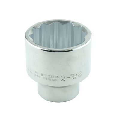 2-3/8 in. x 1 in. Drive 12-Point Chrome Socket (EA)