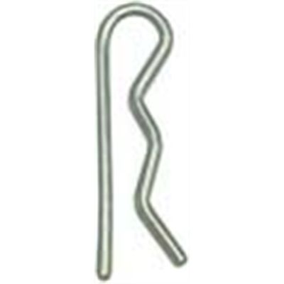 Hitch Pin - Zinc Plated. Wire Diameter - .047 / Length - 19/32" / I.D. - 1/8" (100 per bag)