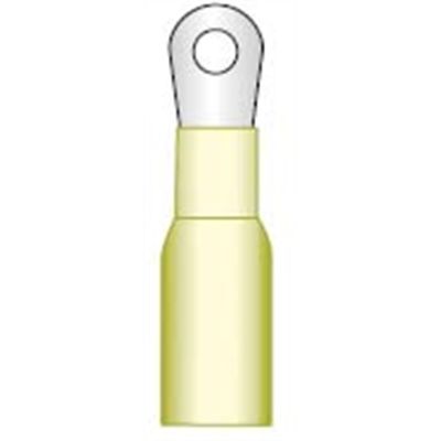 1/2" Heat Shrink Yellow Ring Not Brazed (12-10) (100/Bag)