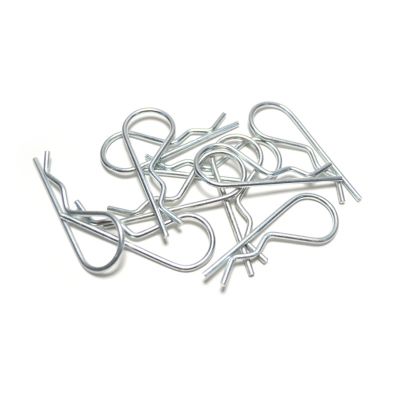 Hitch Pin - Zinc Plated. Wire Diameter - .093 / Length - 2 5/16" / I.D. - 5/8" (Bag 100)