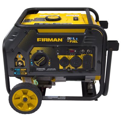 Firman Power Equip. H03652 3650/4550 Watt Dual Fuel Generator w/ Recoil