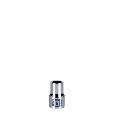 Sunex Tools 10 mm Chrome Socket 12-Point