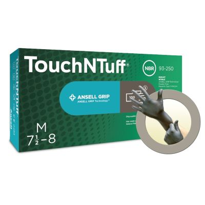 Glove TouchNTuff 93-250 Disposable Nitrile Sz L