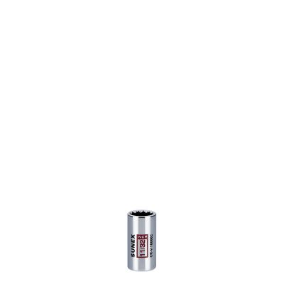 Sunex Tools 11/32 in. Chrome Socket 12-Point