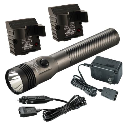 Stinger HL with 120V AC/DC PB, Gray, 800 Lumens