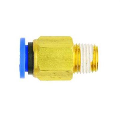 MIL2200-9 image(0) - Straight - Tube 3/8" OD - 1/4" MNPT