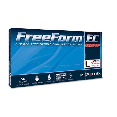 FREEFORM EC NITRILE GLOVES S 50PK