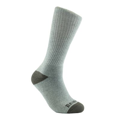 Redback Boots Bamboo Sock, Size Light Grey