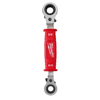 MLW48-22-9212 image(0) - Lineman’s 4-in-1 Insulated Ratcheting Box Wrench