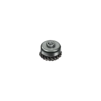 3" Knot Wire Cup Brush - Carbon Steel