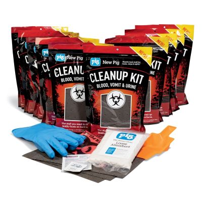 Blood, Vomit & Urine Cleanup Kit - 10/case