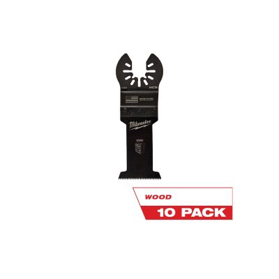 Milwaukee OPEN-LOK 1-3/8" HCS WOOD BLADES 10PK