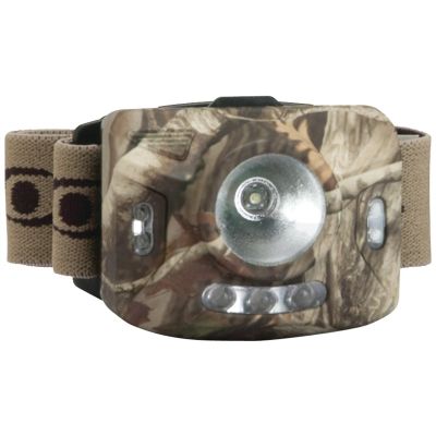 4 Stage Headlamp with 3 Green LED Lights