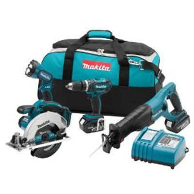 18V LXT 4-Pc Combo Kit (LXPH01 + BJR182Z + BSS611Z + BML185 + Bag)