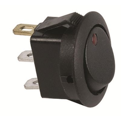 JTT2701-2J image(0) - 10 Amp 12V Red Round Rocker