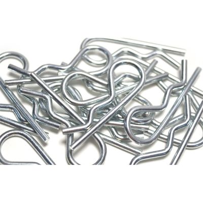 Hitch Pin - Zinc Plated, Wire Diameter - .093 / Length - 1 5/8" / I.D. - 3/8" (Bag 100)