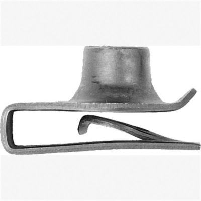 ABD6358B image(0) - Extruded U-nut Blk 100 Pc