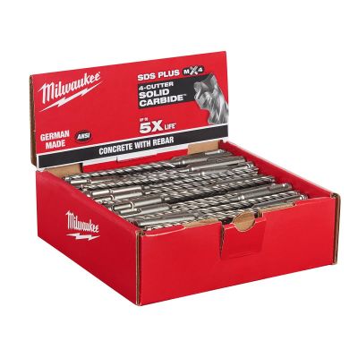 MLW48-20-7994 image(0) - SDS-PLUS 4CT MX4™ 1/4" X 4" X 6" (100-Pack)