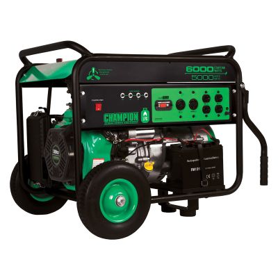 Champion Power Equip. 5000/6000 Watt Portable LPG Generator with Electric Start