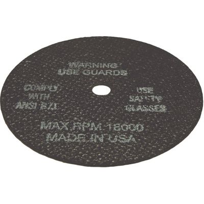 Alum Oxide Cut Off Wheel 3" x 1/16", AH 3/8" (50/Box)