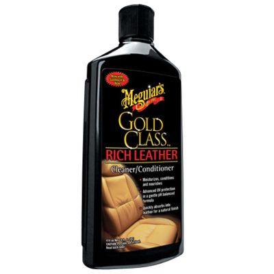 MEGG7214 image(0) - GOLD CLASS LEATHER CLEANER & CONDITIONER 14OZ