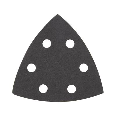 MLW49-25-2240 image(0) - Milwaukee 3-1/2" 240 GRIT TRIANGLE SANDPAPER 6PK