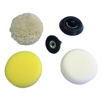 MLW49-36-2438 image(0) - 5-PC M12 SPOT POLISHER / SANDER ACCESSORY KIT