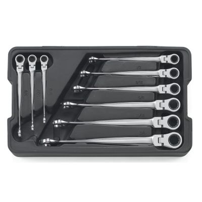 KDT85298 image(0) - 9PC X-BEAM FLEX COMB RATCHETING WRENCH SET SAE