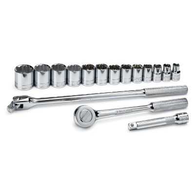 SKT4116 image(0) - TOOL SET 1/2IN. DRIVE 16PC SAE 12 POINT W/RATCH