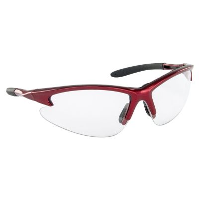 SAS540-0400 image(0) - DB2 Safe Glasses w/ Clear Lens and Red Frame in Polybag