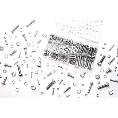 WLMW5334 image(0) - 240 PC ZINC NUT & BOLT HARDWARE KIT
