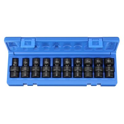 GRE1210UM image(0) - 10PC 3/8" DR UNIVERSAL METRIC SET