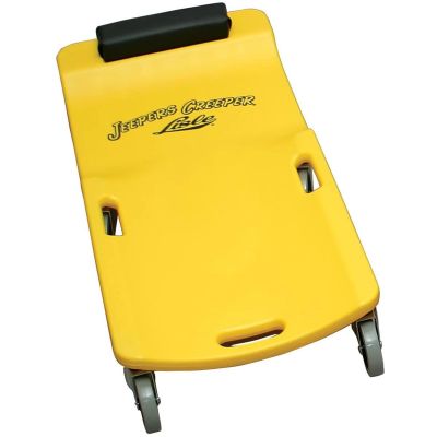 LIS93032 image(0) - Large Wheel Plastic Creeper, Yellow