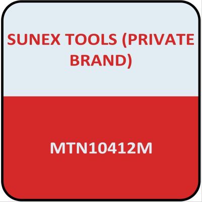 MTN10412M image(0) - 1/4" DRIVE 12MM 6 POINT SOCKET