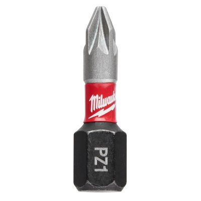 MLW48-32-4431 image(0) - SHOCKWAVE™ 1" Impact Pozidriv #1Insert Bits (2PK)