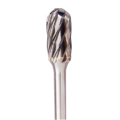 CCTSC3NF image(0) - BUR CARBIDE CYLINDER 3/8 X 3/4 L NF W/RADIUS END