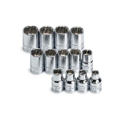 SKT89023 image(0) - SOCKET SET 3/8IN. DRIVE 13PC METRIC STD 12 POINT