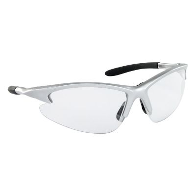 SAS540-0500 image(0) - DB2 Safe Glasses w/ Silver Frame and Clear Lens in Polybag