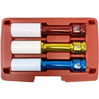 CTA7069 image(0) - 3 Pc. Extended Lug Nut Socket Set