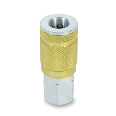 ColorConnex Type J, 3/8" Gold Coupler, 3/8" FNPT